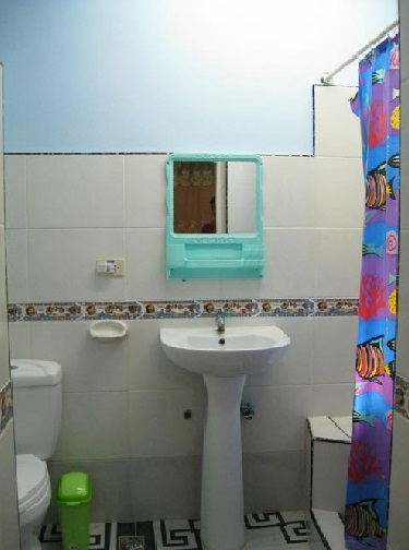 'Bathroom' Casas particulares are an alternative to hotels in Cuba.